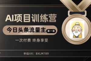 AI项目系列训练营【揭秘】